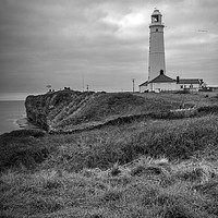 Buy canvas prints of Nash Point Lighthouse  by Lee Aron