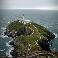 Buy canvas prints of South Stack by Lee Aron