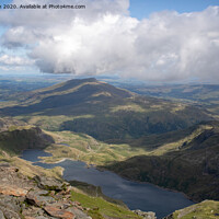 Buy canvas prints of Mountain's of North Wales by Lee Aron