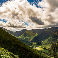 Buy canvas prints of Majestic View of Glen Nevis by Mathew Rooney