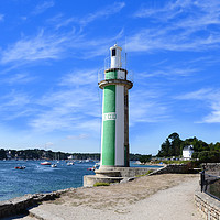 Buy canvas prints of Le Coq Lighthouse,  Benodet Brittany               by Peter Stephenson