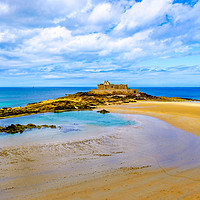 Buy canvas prints of Fort National Saint Malo Brittany by Peter Stephenson