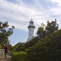 Buy canvas prints of Cape Byron Lighthouse  by Margaret Stanton