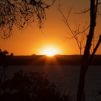 Buy canvas prints of Noosa sunset  by Margaret Stanton