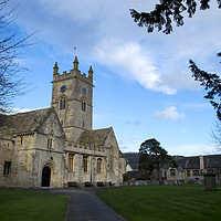 Buy canvas prints of St Michael & All Angels, Bishops Cleeve by Paul Baldwin