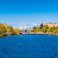 Buy canvas prints of Inverness City Paorama by John Frid