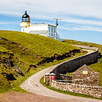 Buy canvas prints of Stoer Lighthouse in the Scottish Highlands by John Frid