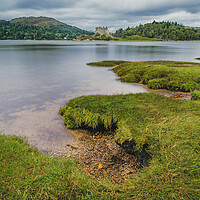 Buy canvas prints of Castle Tioram on Loch Moidart by John Frid