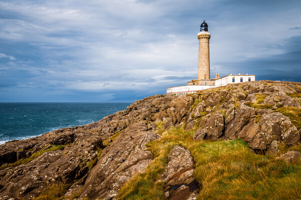 Ardnamurchan Point Lighthouse Picture Board by John Frid