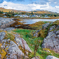 Buy canvas prints of Arisaig on the road to Mallaig by John Frid