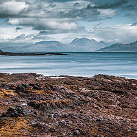 Buy canvas prints of View from Skye to the Glenelg Peninsula by John Frid