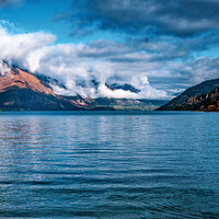 Buy canvas prints of Lake Wakatipu Panorama by John Frid
