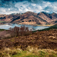 Buy canvas prints of The Five Sisters of Kintail by John Frid