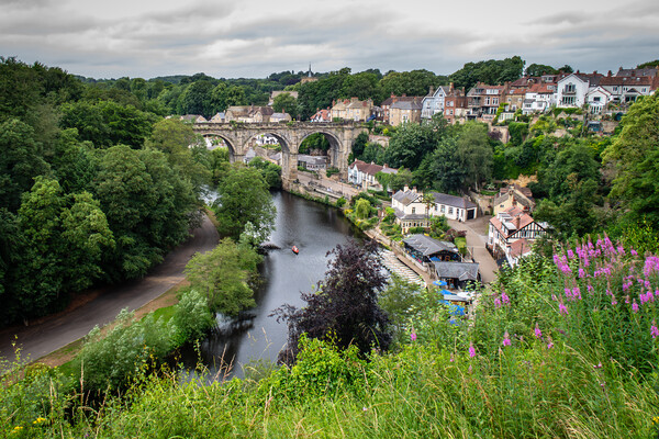 The Nidd Gorge at Knaresborough Picture Board by John Frid