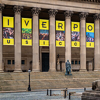 Buy canvas prints of Liverpool Music City by John Frid