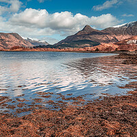 Buy canvas prints of Loch Leven and the Pap of Glencoe by John Frid