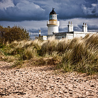 Buy canvas prints of Chanonry Point Lighthouse - The Black Isle by John Frid