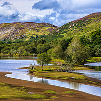 Buy canvas prints of River Fleet in the Scottish Highlands by John Frid