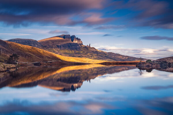 The Storr and Loch Fada on the Isle of Skye Picture Board by John Frid