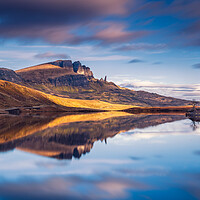 Buy canvas prints of The Storr and Loch Fada on the Isle of Skye by John Frid