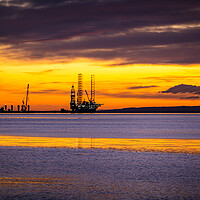 Buy canvas prints of Cromarty Firth Sunrise by John Frid