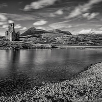 Buy canvas prints of Ardvreck Castle in the Scottish Highlands by John Frid