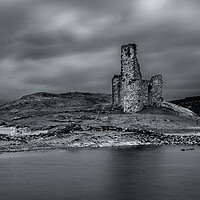 Buy canvas prints of Ardvreck Castle and Loch Assynt by John Frid