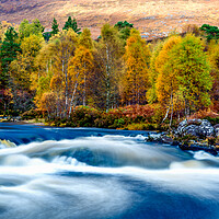 Buy canvas prints of River Affric Rapids by John Frid