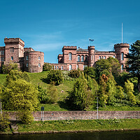 Buy canvas prints of Inverness Castle by John Frid