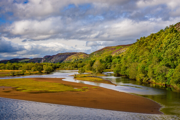 Loch Fleet in the Scottish Highlands Picture Board by John Frid