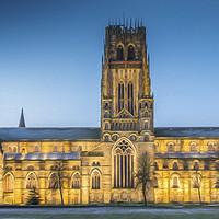 Buy canvas prints of Durham Cathedral by Michael Billingham