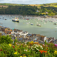 Buy canvas prints of Picturesque Views of Dartmouth Harbour by Paul F Prestidge