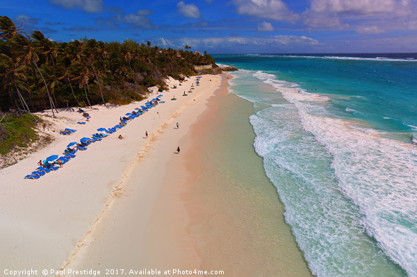 Crane Beach, Barbados Picture Board by Paul F Prestidge