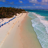 Buy canvas prints of Crane Beach, Barbados by Paul F Prestidge