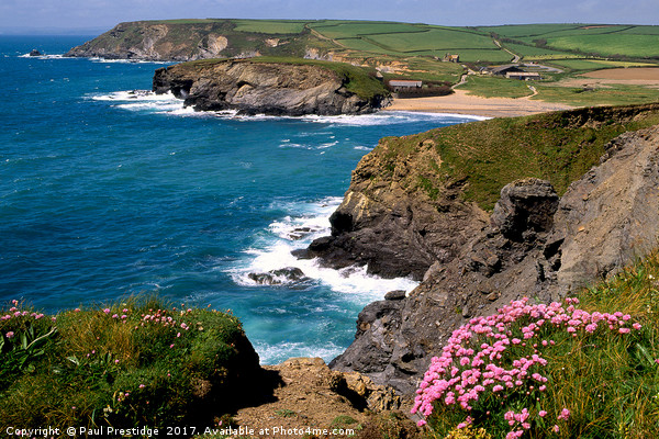 Gunwalloe Church Cove Cornwall Picture Board by Paul F Prestidge