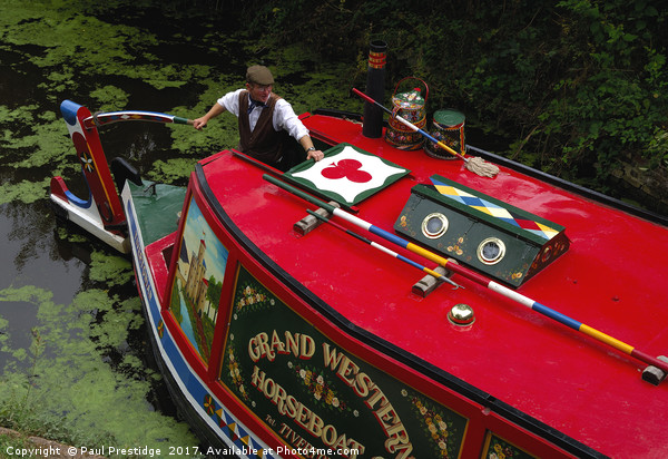 Navigating the Grand Western Canal Picture Board by Paul F Prestidge