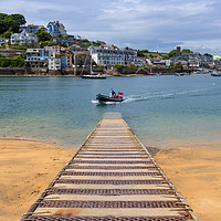 Buy canvas prints of Salcombe view from the Ferry Slipway by Paul F Prestidge