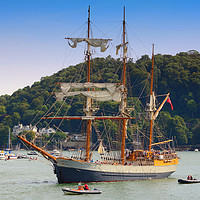 Buy canvas prints of The Kaskelot at Dartmouth                          by Paul F Prestidge