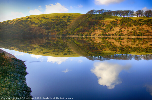 Meldon Reservoir, Dartmoor Picture Board by Paul F Prestidge