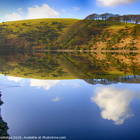 Buy canvas prints of Meldon Reservoir, Dartmoor by Paul F Prestidge