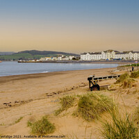 Buy canvas prints of Exmouth Beach and Sea Front by Paul F Prestidge