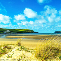 Buy canvas prints of The Camel Estuary at Padstow by Paul F Prestidge