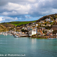 Buy canvas prints of Kingswear and Darthaven Panorama by Paul F Prestidge