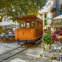 Buy canvas prints of Historic Tram at Soller, Mallorca  by Paul F Prestidge