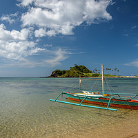 Buy canvas prints of Filipino boat in Palawan by Marco Bicci