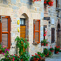 Buy canvas prints of Town in Umbria, Italy by Marco Bicci