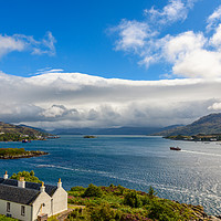 Buy canvas prints of Kyle of Lochalsh view by Marco Bicci