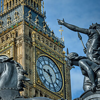 Buy canvas prints of Big Ben and Queen Boudica by Alan Barr