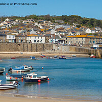 Buy canvas prints of Mousehole Harbour  by Alan Barr