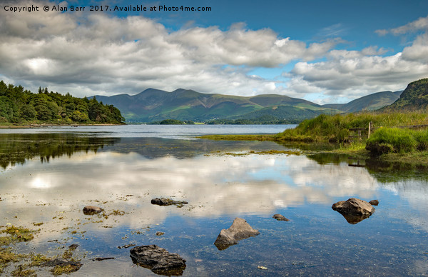 Derwentwater in the Lake District, Cumbria Picture Board by Alan Barr